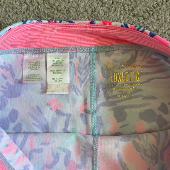 Lilly Pulitzer Cabana Cocktail Sample Leggings - Picture 3 of 3